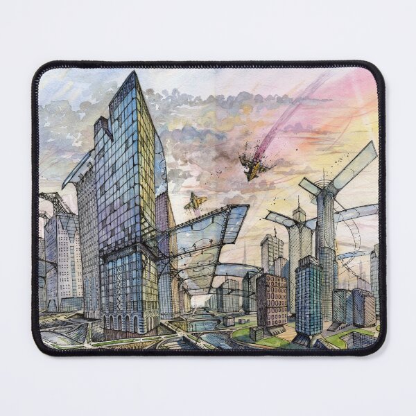 Item preview, Futuristic city designed and sold by Denis Godyna.