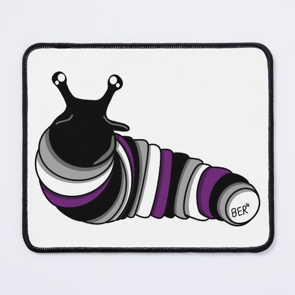 Item preview, Asexual Pride Fidget Slug designed and sold by SentABear.
