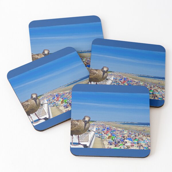 Item preview, Ogunquit Beach Seagull Photobomb designed and sold by LaurenTFOGT.