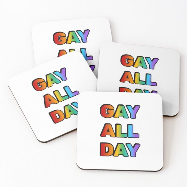 Item preview, Gay All Day designed and sold by Inspirationmotivation.