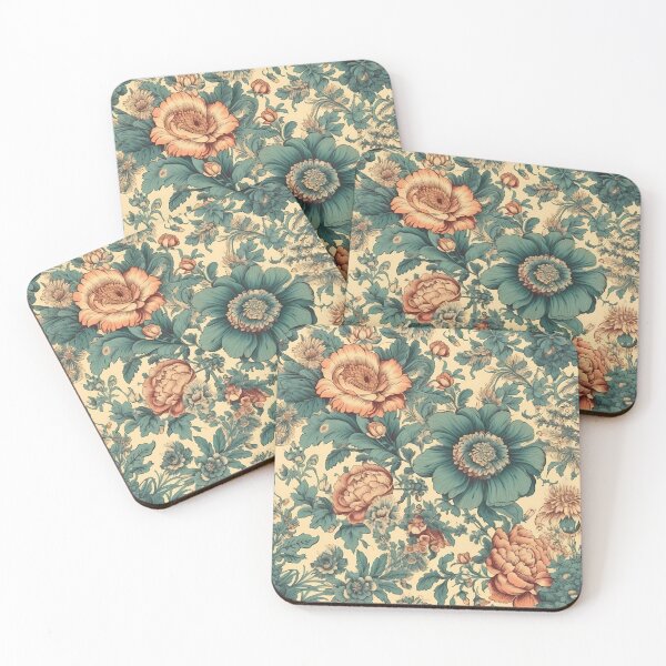 Item preview, Vintage style floral pattern designed and sold by IJStanding.