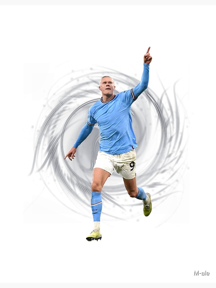 Erling Haaland Poster, Erling Haaland, Manchester City Poster, Mancity  Poster