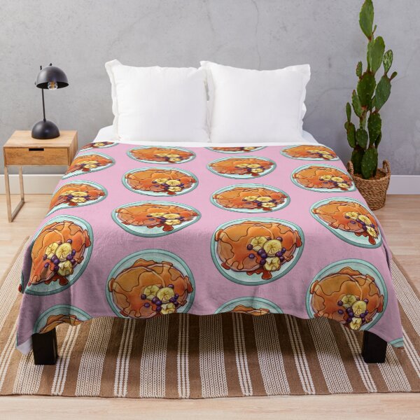 Item preview, Peachy Pink Banana Pancakes designed and sold by Regan Crowley.