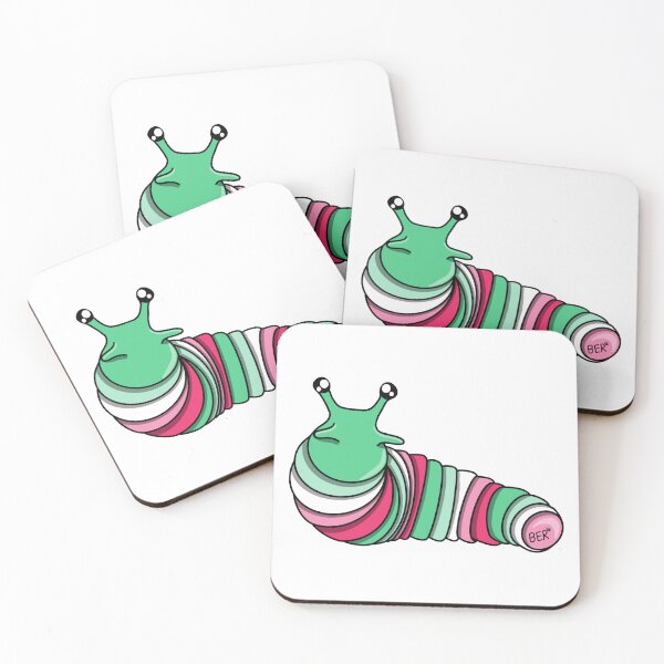 Item preview, Abrosexual Pride Fidget Slug designed and sold by SentABear.