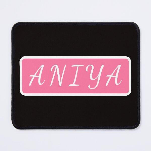 Item preview, Aniya Girls Name designed and sold by Jeallan Designs.