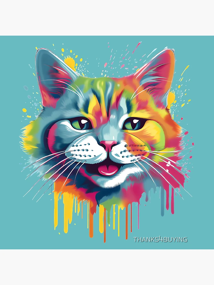 Funny Pop Music Cat Dancing Sticker for Sale by THANKS4BUYING