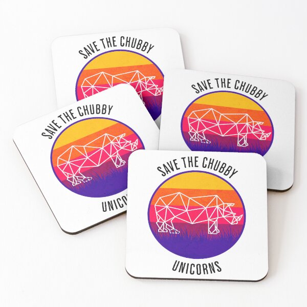 Item preview, Save the Chubby Unicorns designed and sold by BYNDART.