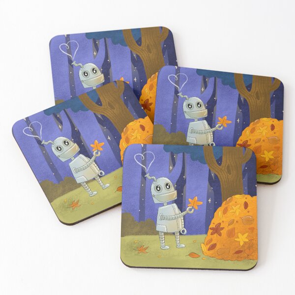 Item preview, Robot cleaning up after fall designed and sold by DaintyStudio.