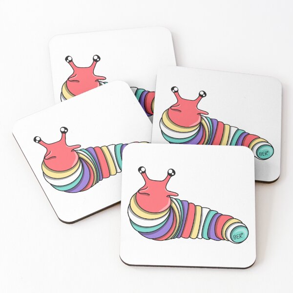 Item preview, New Sapphic Pride Fidget Slug designed and sold by SentABear.