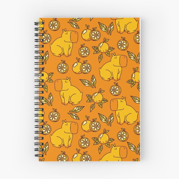 Item preview, Capybara With Oranges Leaves by Tobe Fonseca designed and sold by Tobe Fonseca®.