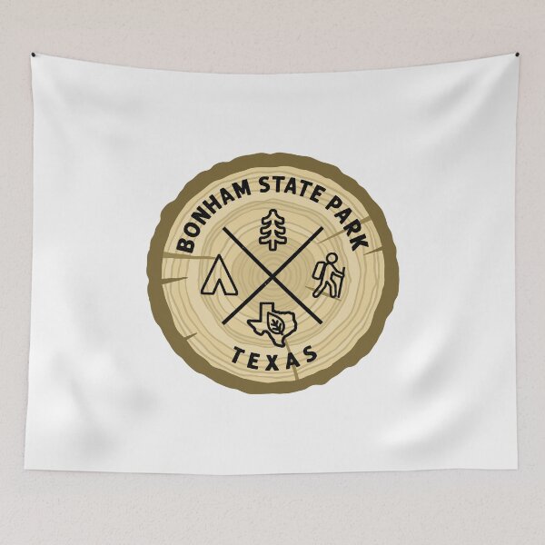 Item preview, Bonham State Park Texas Log Slice designed and sold by VanyaKar.