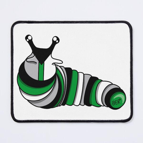 Item preview, Demiromantic Pride Fidget Slug designed and sold by SentABear.