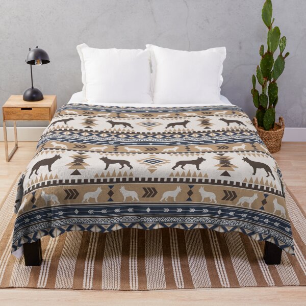 Item preview, Boho dogs | German shepherd tan designed and sold by Camilla Fjäder.