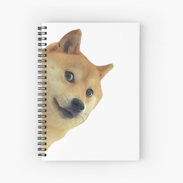 Doge Spiral Notebooks Redbubble - roblox doge background