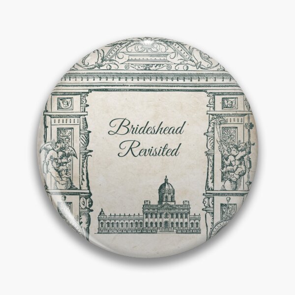 Item preview, Brideshead Revisted Enchanted Palace Book Cover in Green designed and sold by Roaming  the Greenwood.