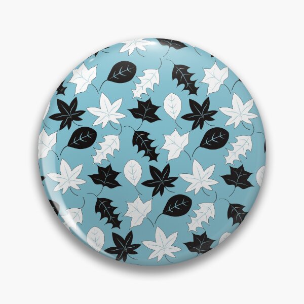Item preview, Nice leaves pattern with blue background designed and sold by Mahi85.