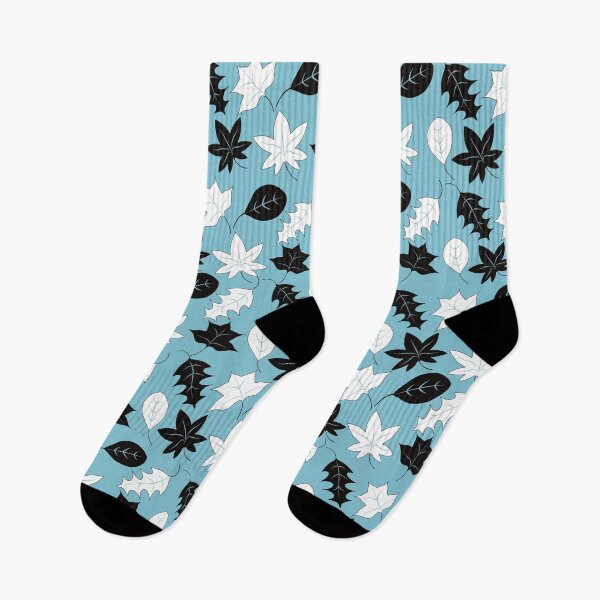 Item preview, Nice leaves pattern with blue background designed and sold by Mahi85.
