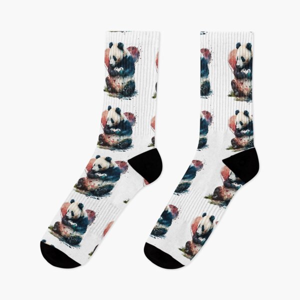 Item preview, A nice Panda with a red heart ? designed and sold by khaledahmed6249.