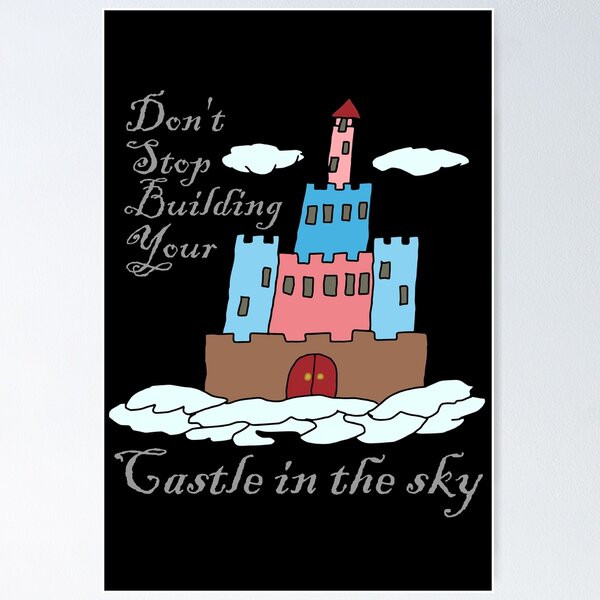 Item preview, Castle in the sky designed and sold by Hypnotees.