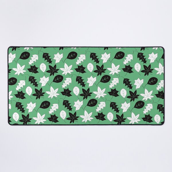 Item preview, Bonito patrón de hojas con fondo verde. designed and sold by Mahi85.