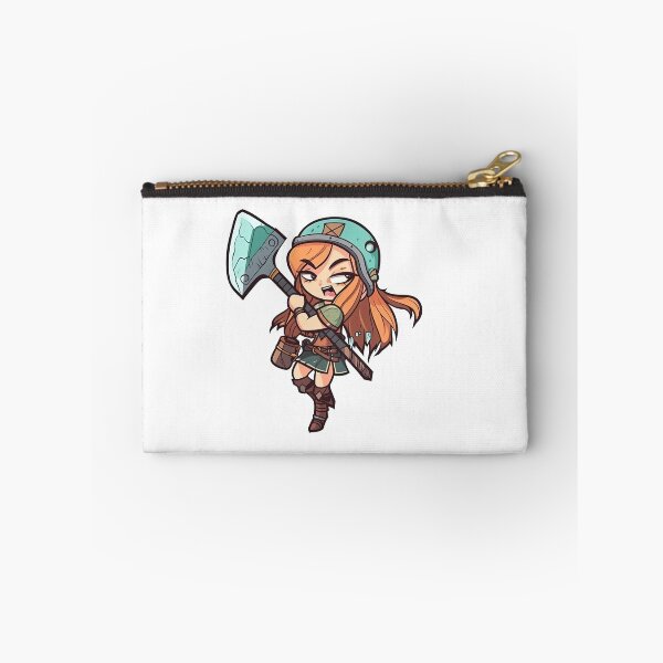 Item preview, Human Female Warrior With A Polearm designed and sold by TaurusDigital.