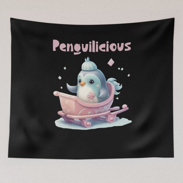 Item preview, Cute Penguin Illustration | Adorable Penguin Art for Penguin Lovers designed and sold by Dream-Palette.