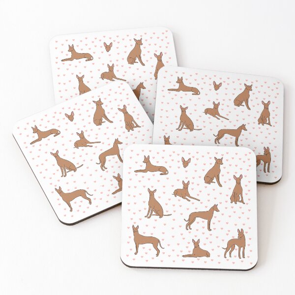 Item preview, Pharaoh hound dog illustration pack designed and sold by Yarafantasyart.