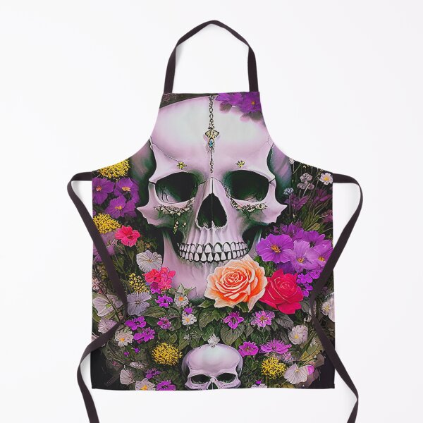 Item preview, Funny Double Skulls In Flowers! designed and sold by Giulivo Store Graphic.