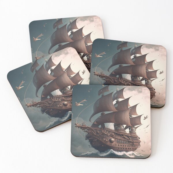 Item preview, Steampunk Ship designed and sold by MajinCactus.