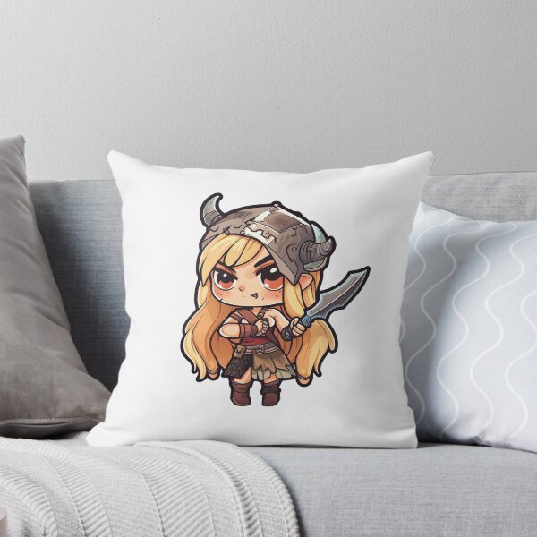 Item preview, Human Female Warrior With A One Handed Sword designed and sold by TaurusDigital.