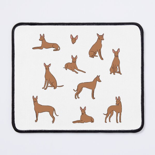Item preview, Pharaoh hound dog illustration pack designed and sold by Yarafantasyart.