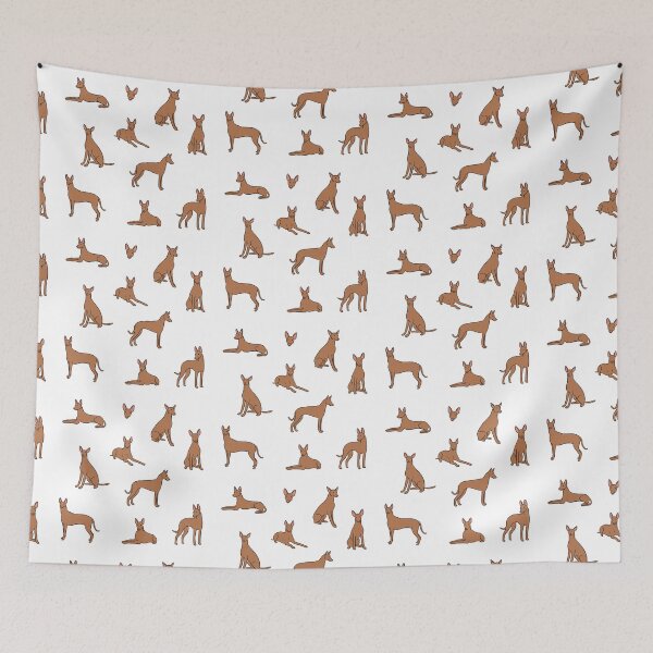 Item preview, Pharaoh hound dog illustration pack designed and sold by Yarafantasyart.