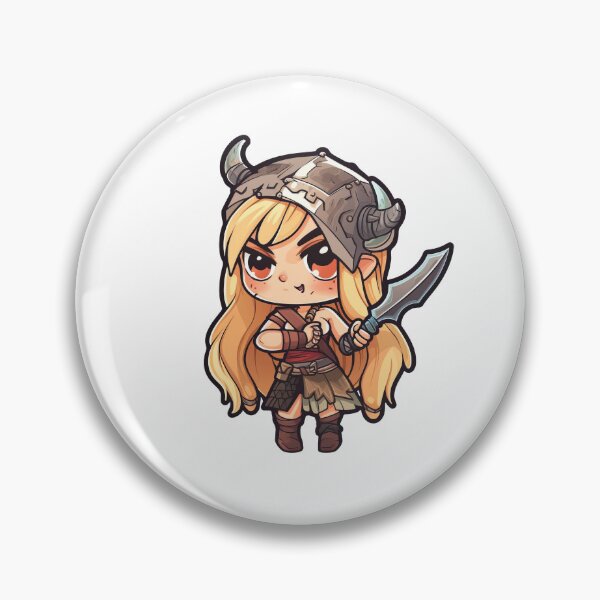 Item preview, Human Female Warrior With A One Handed Sword designed and sold by TaurusDigital.