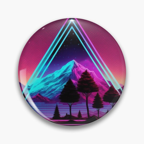 Artikelvorschau, Vaporwave Ästhetisches Dreieck entworfen und verkauft von Nightarcade.