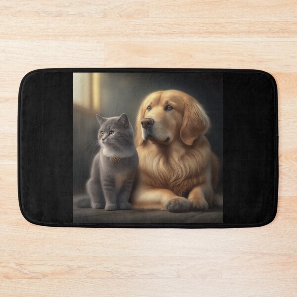 Item preview, Cat and dog - animals lover designed and sold by SameeraDammeyer.
