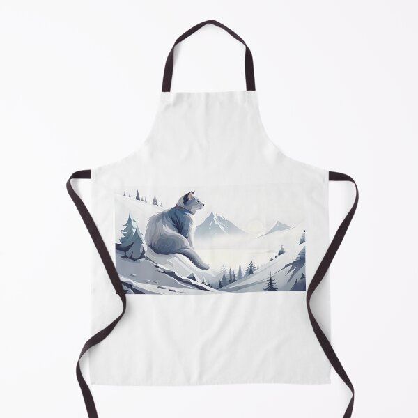 Item preview, big cat sitting on the hill designed and sold by EncourageUMore.
