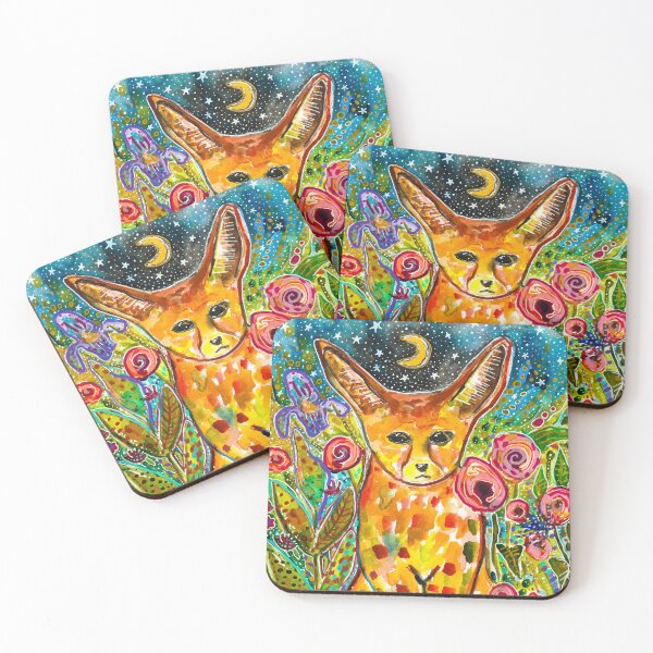Item preview, Cosmic Fennec Fox designed and sold by Magicpoodleland.