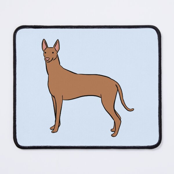 Item preview, Pharaoh hound cute illustration  designed and sold by Yarafantasyart.
