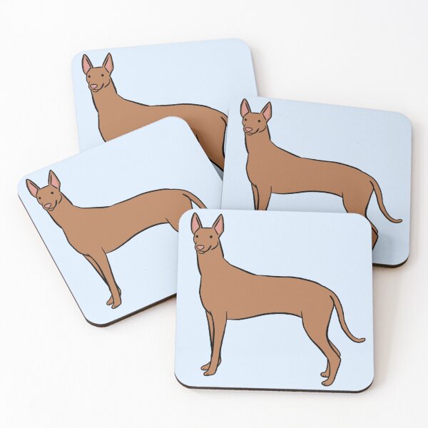 Item preview, Pharaoh hound cute illustration  designed and sold by Yarafantasyart.