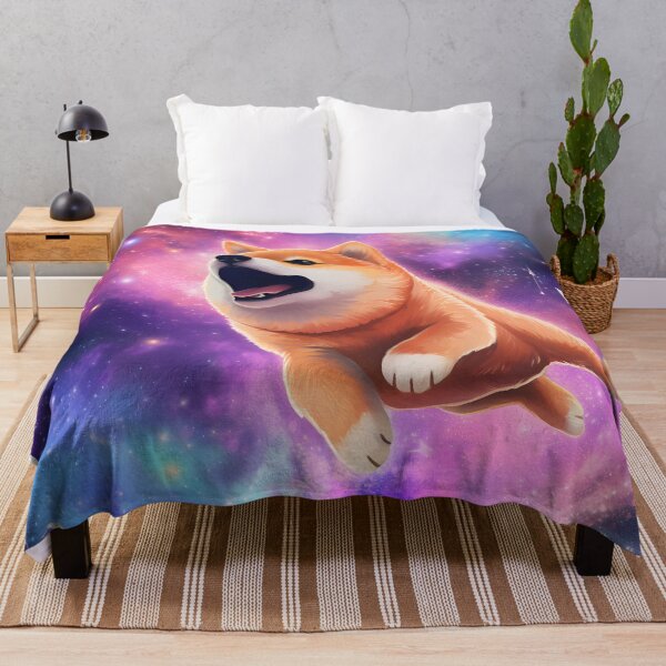 Item preview, Cosmic Doge in Space - Fun and Whimsical Design for Dog and Space Lovers designed and sold by Digital Artifacts.