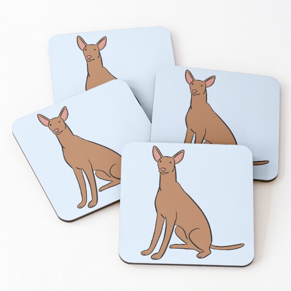 Item preview, Pharaoh hound cute illustration  designed and sold by Yarafantasyart.