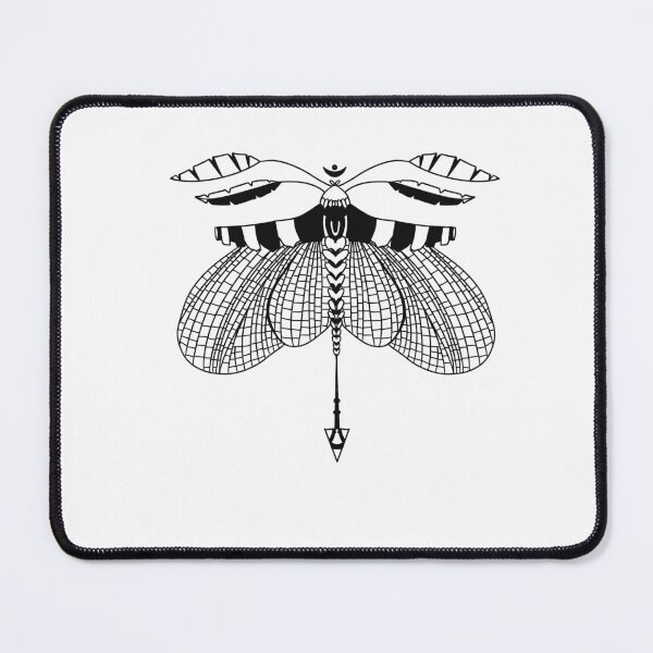 Item preview, Simple balck and white Dragon fly doodle designed and sold by Daizydrawshop.