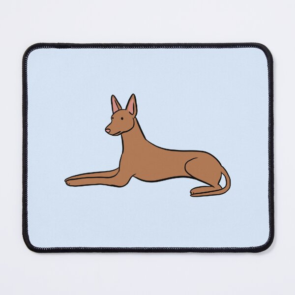 Item preview, Pharaoh hound dog cute illustration  designed and sold by Yarafantasyart.