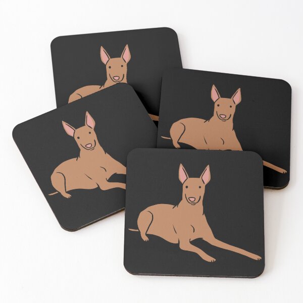 Item preview, Pharaoh hound dog cute illustration  designed and sold by Yarafantasyart.