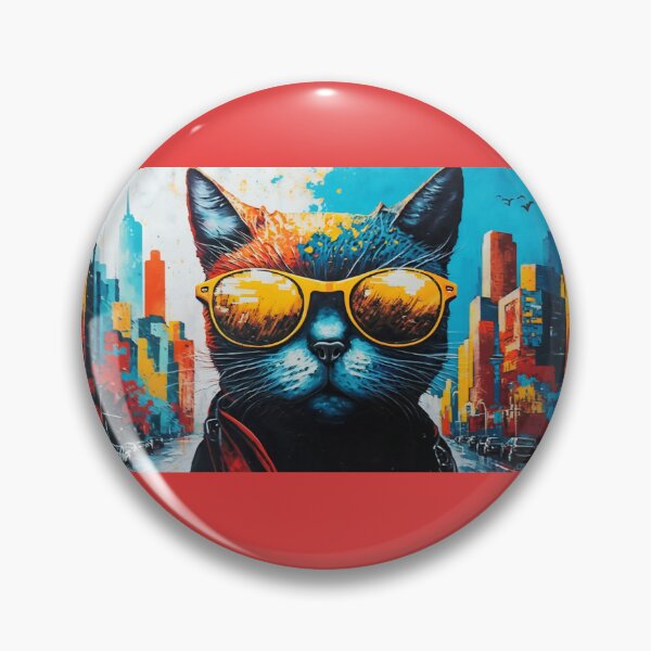 Artikelvorschau, City Cat Coolness entworfen und verkauft von DigiDidi.