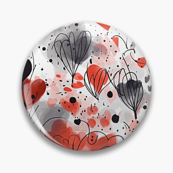 Item preview, Trendy Modern Heart Prints designed and sold by AllPrintsMore.