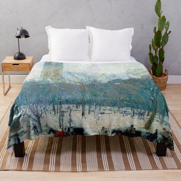 Item preview, Snowstorm Madison Square by Childe Hassam designed and sold by tomorrowsart.