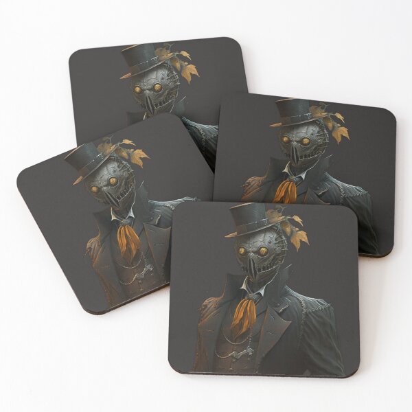Item preview, scarecrow, man in halloween mask and hat designed and sold by BladiWear.
