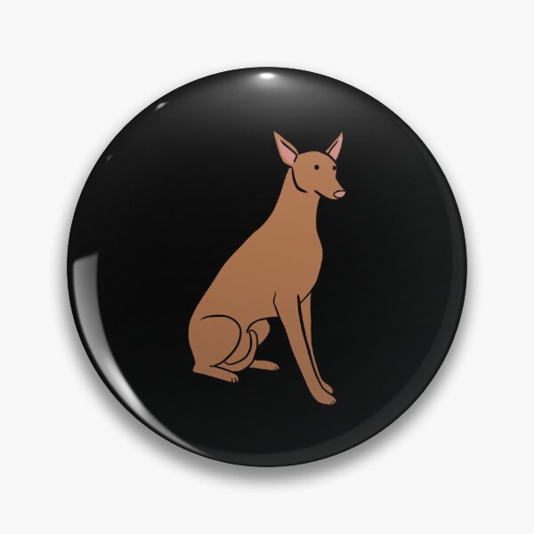 Item preview, Pharaoh hound dog cute illustration  designed and sold by Yarafantasyart.