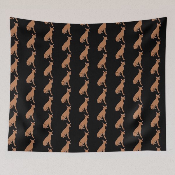 Item preview, Pharaoh hound dog cute illustration  designed and sold by Yarafantasyart.